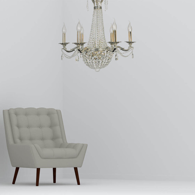 Подвесная люстра Arti Lampadari Amelia E 1.6.6.502 SB Подвесная люстра Arti Lampadari Amelia E 1.6.6.502 SB