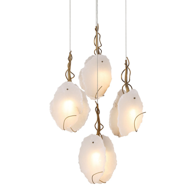 Подвесной светильник RP168421-4 matt gold bronze