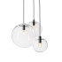 Подвесной светильник Delight Collection Ball 8722P/XL black/clear Подвесной светильник Delight Collection Ball 8722P/XL black/clear