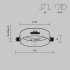 Аксессуар для встраиваемого светильника Maytoni Downlight DLA032-TRS24-W