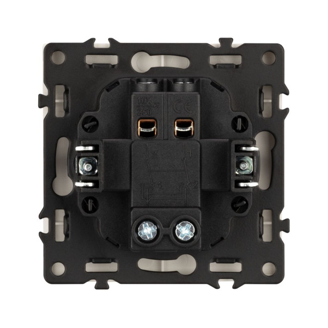 Механизм выключателя одноклавишный перекрёстный Arlight SWT-NOBE-MKX1-SFPL-IS (230V, 10A) 059429 Механизм выключателя одноклавишный перекрёстный Arlight SWT-NOBE-MKX1-SFPL-IS (230V, 10A) 059429