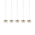 Подвесной светильник Delight Collection MD21020075 MD21020075-5B chrome Подвесной светильник Delight Collection MD21020075 MD21020075-5B chrome