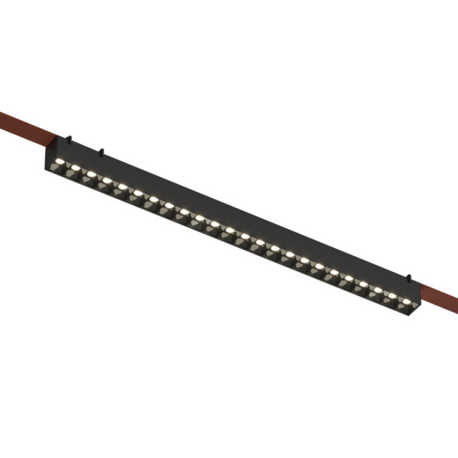 Трековый однофазный светильник Denkirs Belty grill DK5672-BK Трековый однофазный светильник Denkirs Belty grill DK5672-BK
