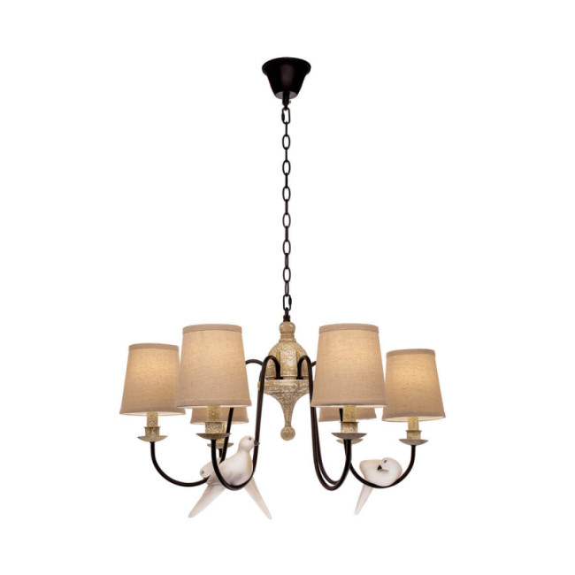 Подвесная люстра LOFT IT Birds Loft1029A-6 Подвесная люстра LOFT IT Birds Loft1029A-6