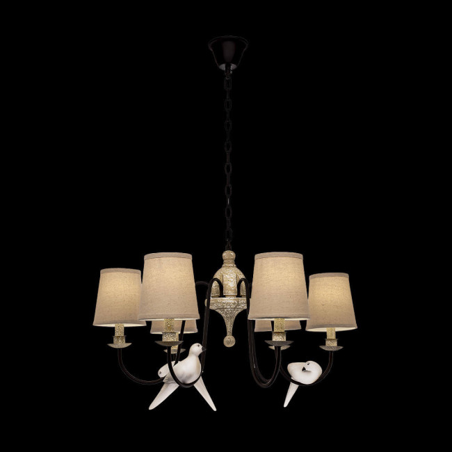 Подвесная люстра LOFT IT Birds Loft1029A-6 Подвесная люстра LOFT IT Birds Loft1029A-6