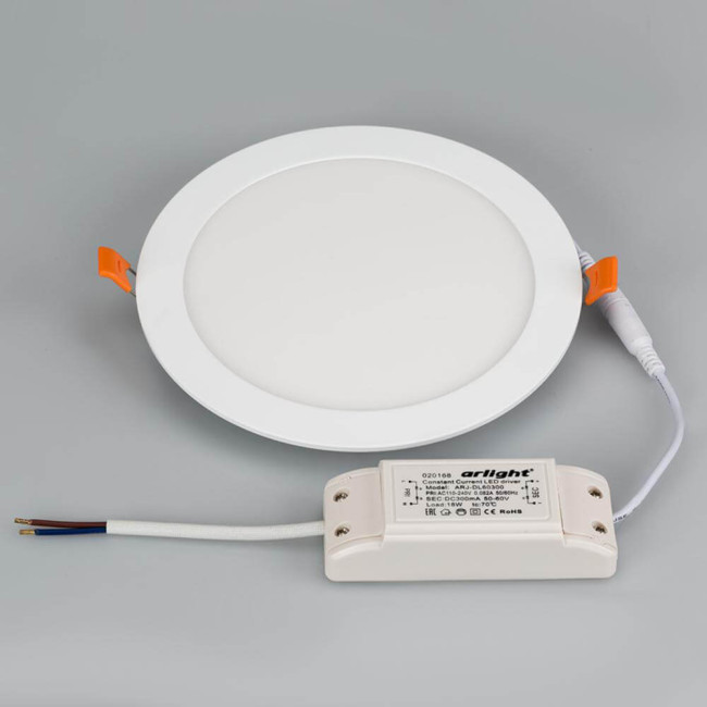 Встраиваемый светодиодный светильник Arlight DL-192M-18W White 020114 Встраиваемый светодиодный светильник Arlight DL-192M-18W White 020114