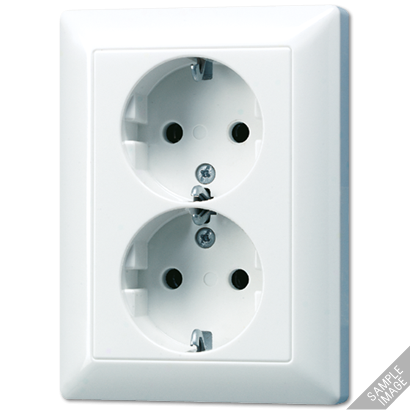 Розетка штепсельная Schuko Jung AS5020KIU Розетка штепсельная Schuko Jung AS5020KIU