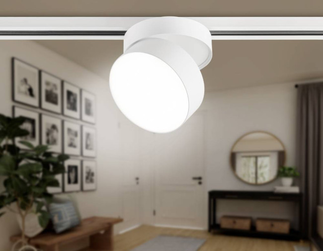 Трековый однофазный светильник Ambrella Light Track System GL6875 Трековый однофазный светильник Ambrella Light Track System GL6875