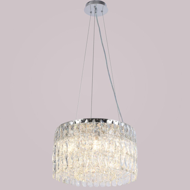 Подвесная люстра Illumico IL5063-400PZF-25 CH ELITE Подвесная люстра Illumico IL5063-400PZF-25 CH ELITE