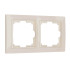 Рамка на 2 поста Werkel Snabb basic слоновая кость W0022003 4690389161360 Рамка на 2 поста Werkel Snabb basic слоновая кость W0022003 4690389161360