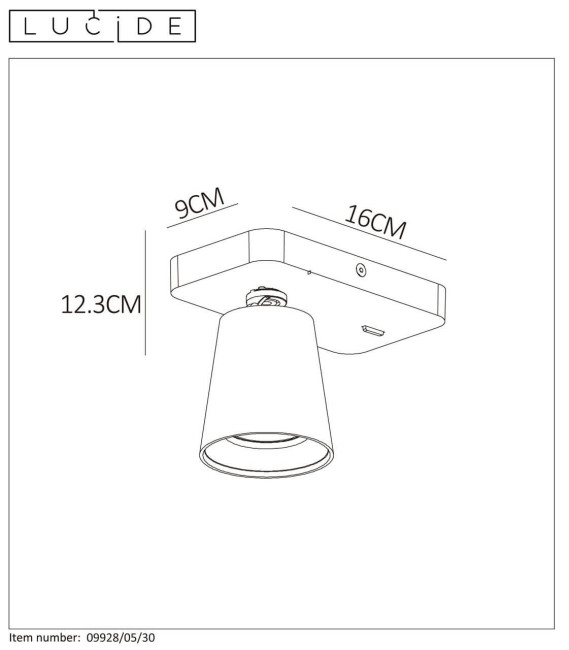 Спот Lucide TURNON 09928/05/30 Спот Lucide TURNON 09928/05/30