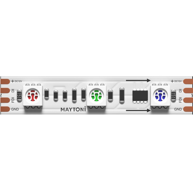 Светодиодная лента Maytoni Led Strip 12В 5050 14,4Вт/м RGB 5м IP20 201242 Светодиодная лента Maytoni Led Strip 12В 5050 14,4Вт/м RGB 5м IP20 201242