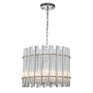 Подвесная люстра Indigo Violino 12025/5P Chrome V000307 Подвесная люстра Indigo Violino 12025/5P Chrome V000307