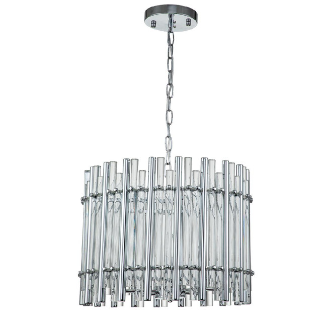 Подвесная люстра Indigo Violino 12025/5P Chrome V000307 Подвесная люстра Indigo Violino 12025/5P Chrome V000307