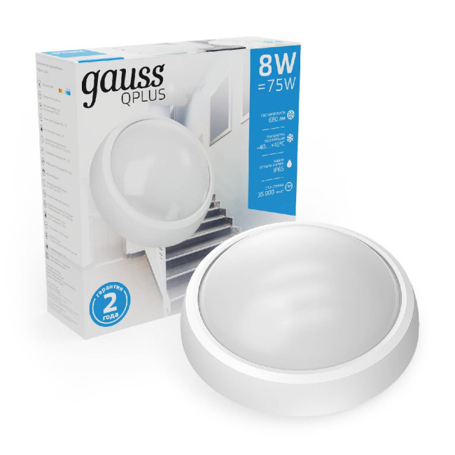 Уличный светодиодный светильник Gauss 141411308 Уличный светодиодный светильник Gauss 141411308