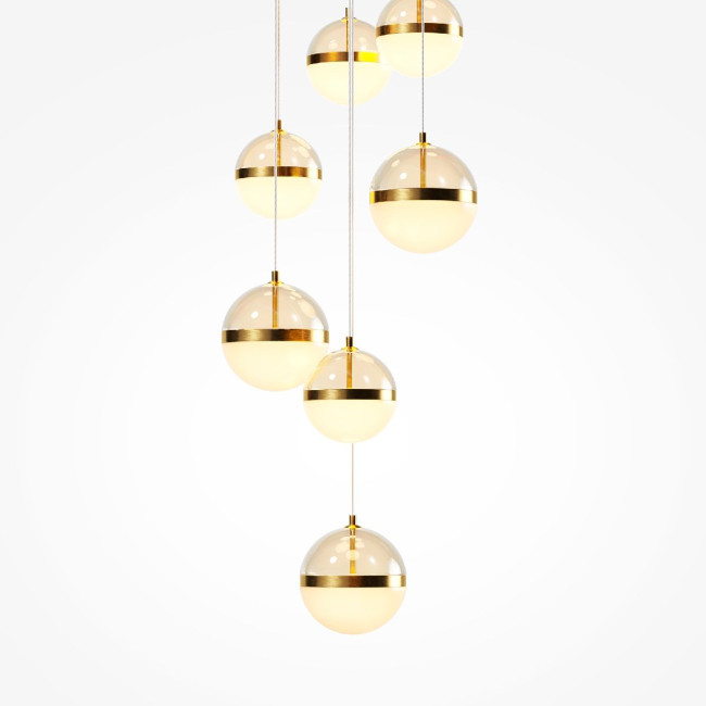 Каскадная люстра Maytoni Area MOD295PL-L120BBS3K Каскадная люстра Maytoni Area MOD295PL-L120BBS3K