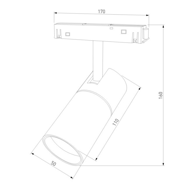 Трековый светильник Elektrostandard Slim Magnetic 4690389178870 Трековый светильник Elektrostandard Slim Magnetic 4690389178870