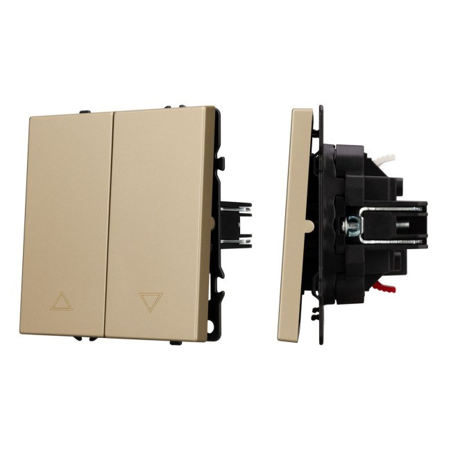 Механизм выключателя управления шторами Arlight SWT-NOBE-MKR2-SFPL-GD (230V, 10A) 054274 Механизм выключателя управления шторами Arlight SWT-NOBE-MKR2-SFPL-GD (230V, 10A) 054274