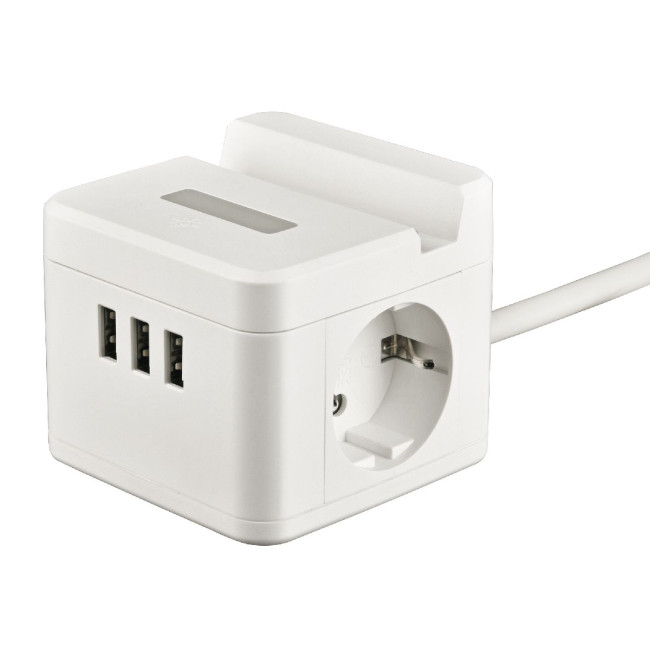 Удлинитель Uniel S-GCD2-1,5SBUH WHITE UL-00011251 Удлинитель Uniel S-GCD2-1,5SBUH WHITE UL-00011251