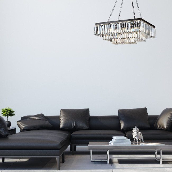 Подвесная люстра Divinare Nova 3001/01 SP-15 Подвесная люстра Divinare Nova 3001/01 SP-15