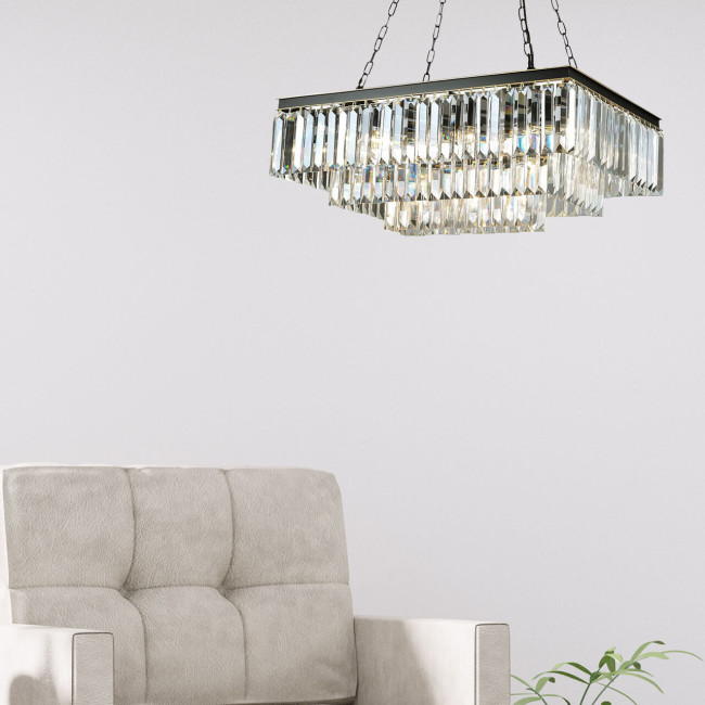 Подвесная люстра Divinare Nova 3001/01 SP-15 Подвесная люстра Divinare Nova 3001/01 SP-15