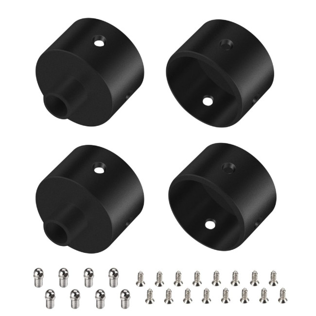 Заглушка Arlight WPH-FLEX-D22-360deg BLACK ALU с отверстием 049940 Заглушка Arlight WPH-FLEX-D22-360deg BLACK ALU с отверстием 049940