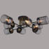 Потолочная люстра Reluce 38460-0.3-08 BK+COPPER