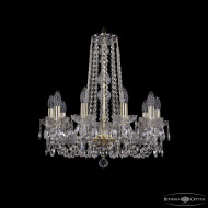 Подвесная люстра Bohemia Ivele Crystal 1402/10/195/h-58 G Подвесная люстра Bohemia Ivele Crystal 1402/10/195/h-58 G