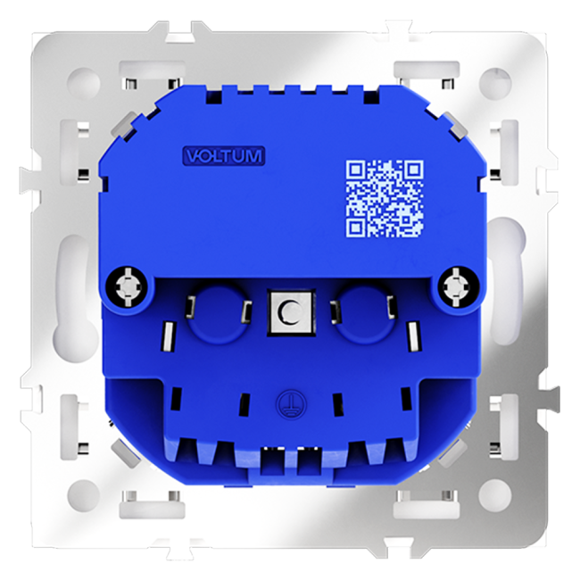 Розетка с USB, A+C Voltum S70 VLS040502 (белый матовый) Розетка с USB, A+C Voltum S70 VLS040502 (белый матовый)