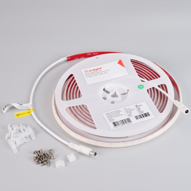 Светодиодная герметичная лента Arlight RTW-PSW-A308-12mm 24V Warm2400 (14 W/m, IP67, 2835, 5m) 053507 Светодиодная герметичная лента Arlight RTW-PSW-A308-12mm 24V Warm2400 (14 W/m, IP67, 2835, 5m) 053507