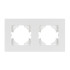 Рамка на 2 поста пластиковая Arlight FRM-PERIO-PL-2-WH 049750 Рамка на 2 поста пластиковая Arlight FRM-PERIO-PL-2-WH 049750