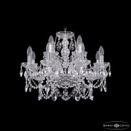 Подвесная люстра Bohemia Ivele Crystal 1411/8+4/195 Ni