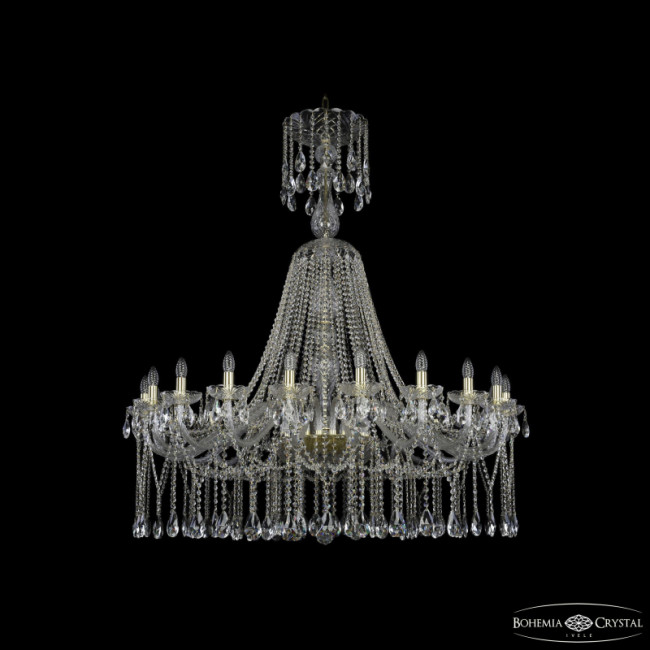 Подвесная люстра Bohemia Ivele Crystal 1413/20/460/XL-147 G