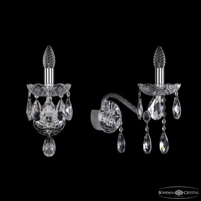 Бра Bohemia Ivele Crystal 1413B/1/200/XL Ni Бра Bohemia Ivele Crystal 1413B/1/200/XL Ni