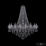 Подвесная люстра Bohemia Ivele Crystal 1415/20/530/h-180 Ni