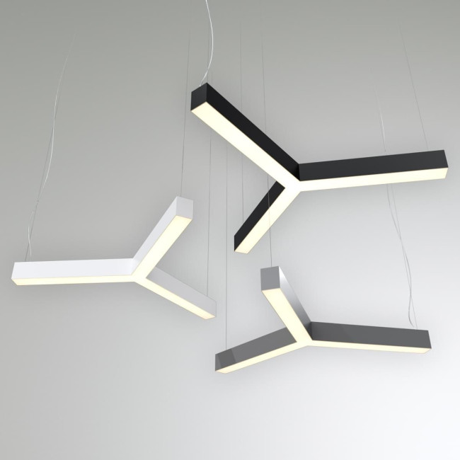 Линейный подвесной светильник Arlight SP-RAYS-3-HANG-5050-510-34W Day4000 049208 Линейный подвесной светильник Arlight SP-RAYS-3-HANG-5050-510-34W Day4000 049208