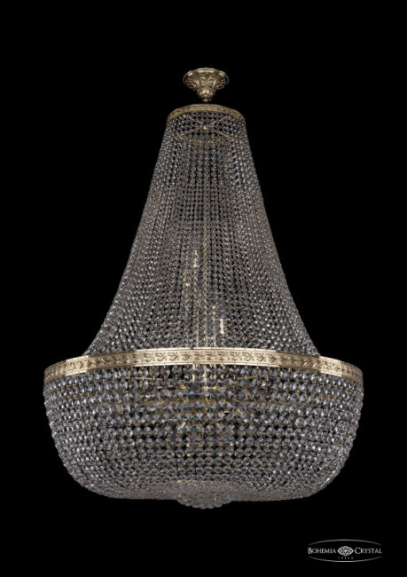 Люстра на штанге Bohemia Ivele Crystal 19281/H2/90IV G Люстра на штанге Bohemia Ivele Crystal 19281/H2/90IV G