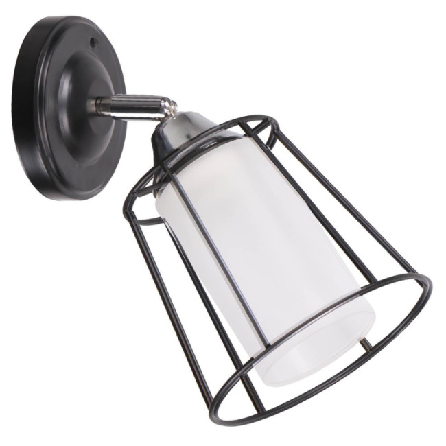 Спот IMEX MD.24380-1-W BK+CH Спот IMEX MD.24380-1-W BK+CH