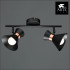 Спот Arte Lamp Baltimore A1406AP-2BK Спот Arte Lamp Baltimore A1406AP-2BK