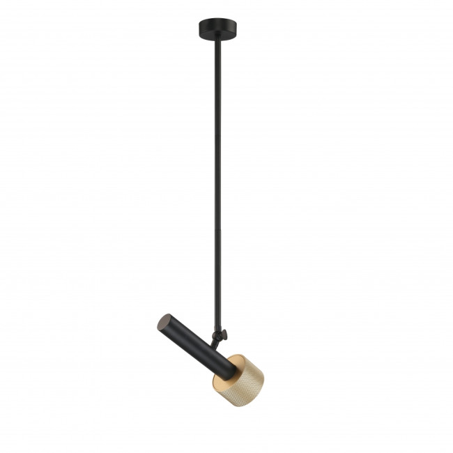 Подвесной светильник iLedex Delta 2361-1 BK+BR Подвесной светильник iLedex Delta 2361-1 BK+BR