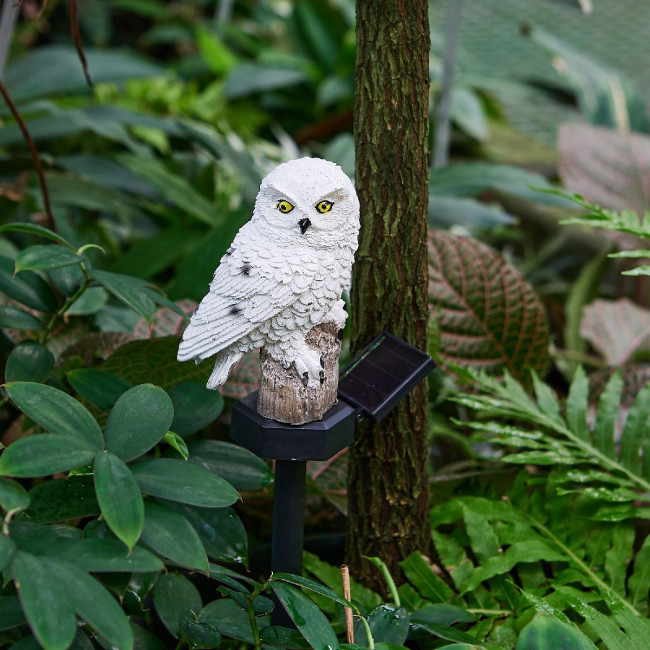 Садовый светильник на солнечной батарее Uniel USL-S-823/PM290 POLAR OWL UL-00011596