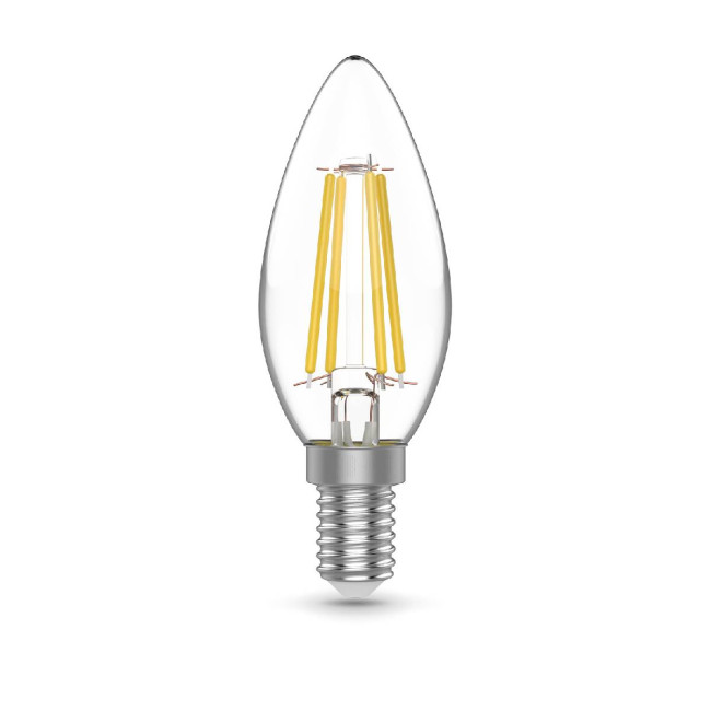 Лампа светодиодная Gauss Basic Filament E14 5,5W 4100K 1031126T Лампа светодиодная Gauss Basic Filament E14 5,5W 4100K 1031126T