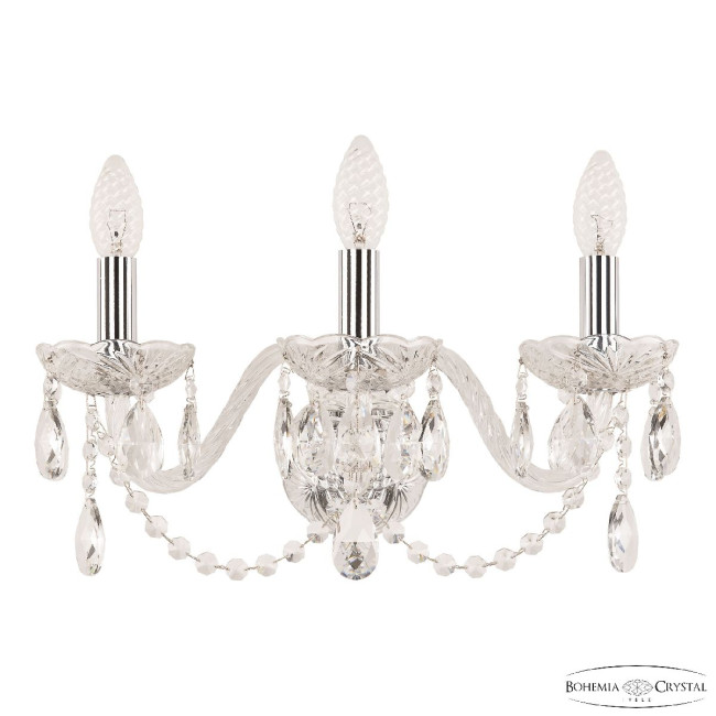 Бра Bohemia Ivele Crystal 101B/3/165 Ni Бра Bohemia Ivele Crystal 101B/3/165 Ni
