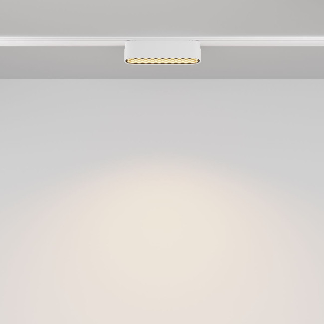 Трековый магнитный светильник Maytoni Basis Grid TR084-1-6W3K-W