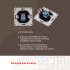 Розетка RJ45 Arte Milano 202.45-1.black Розетка RJ45 Arte Milano 202.45-1.black