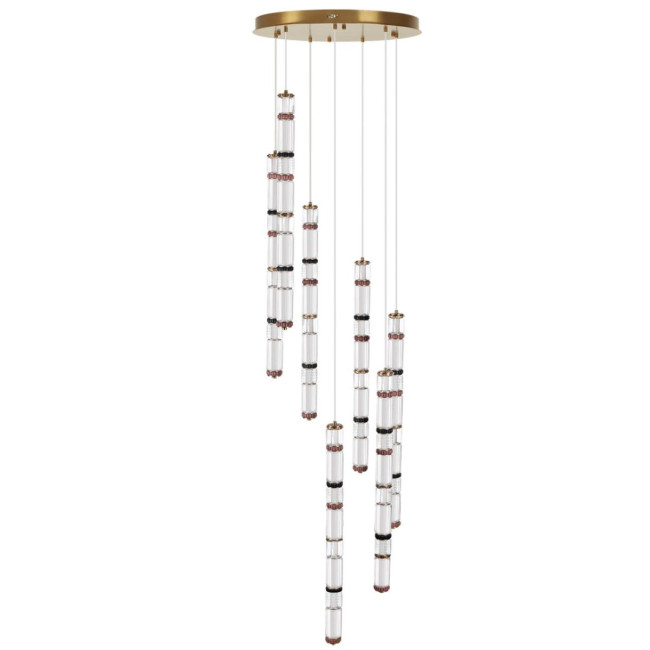 Каскадная люстра Odeon Light L-Vision Collier 5455/210L Каскадная люстра Odeon Light L-Vision Collier 5455/210L