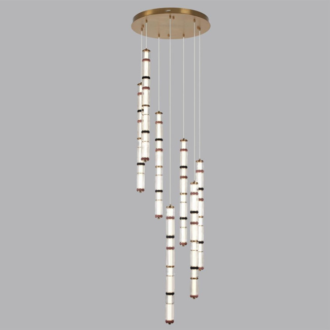 Каскадная люстра Odeon Light L-Vision Collier 5455/210L Каскадная люстра Odeon Light L-Vision Collier 5455/210L