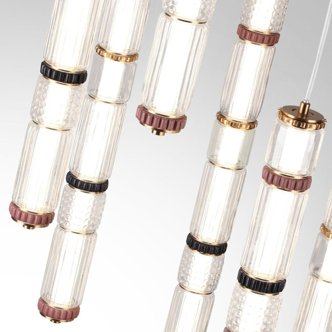 Каскадная люстра Odeon Light L-Vision Collier 5455/210L Каскадная люстра Odeon Light L-Vision Collier 5455/210L