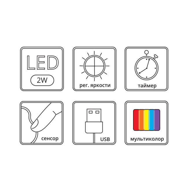 Ночник детский ARTE Lamp A7371LT-1WH Ночник детский ARTE Lamp A7371LT-1WH