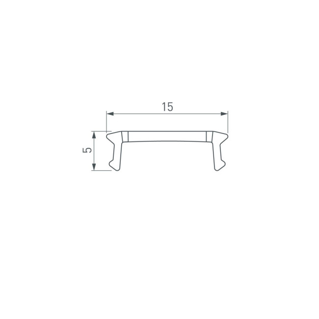 Экран Arlight LINE-2000 NARROW BLACK (Пластик) 058285